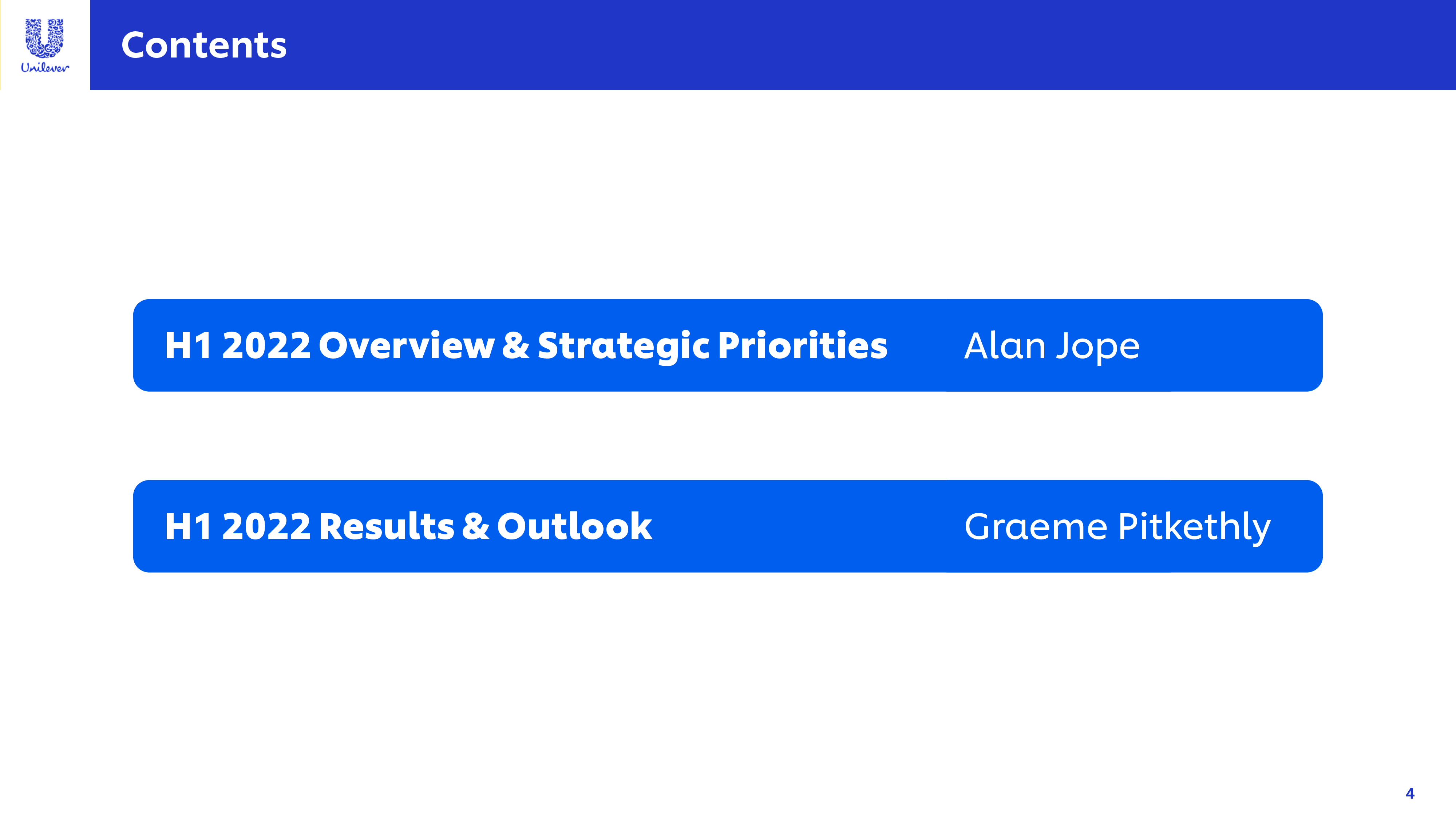 联合利华(UNILEVER)2022年半年度报告(英文版)